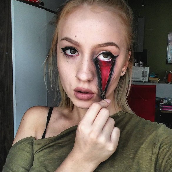 Flesh and blood makeup